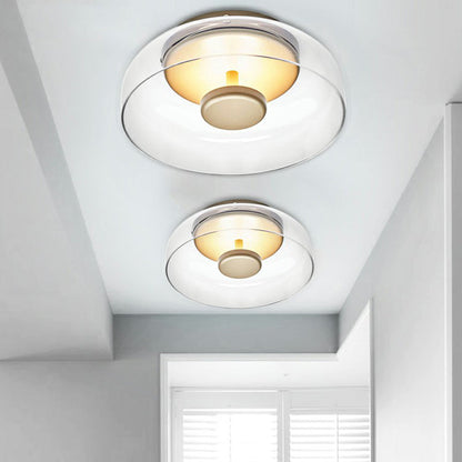 Lumiglass – Moderne LED Wandlamp met Glazen Driehoekige Kap
