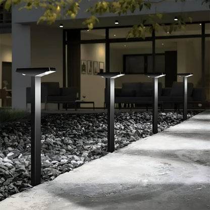 Solavia – LED solar tuinverlichting set (4x) voor moderne buitenruimtes