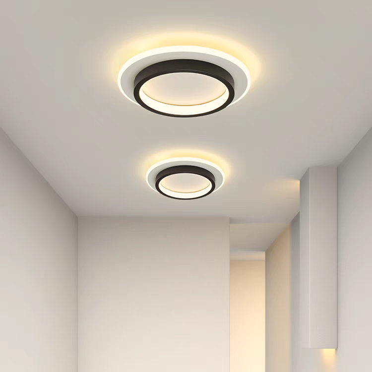 Glowhalo – Ronde Plafondlamp met LED en Acryl voor Hal of Gang