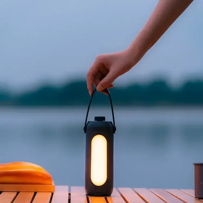 Glowcamp - Genopladelig campinglampe med 180 timers batteri & SOS