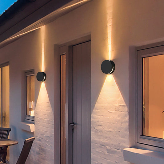 Glaslight – Ronde Buitenlamp van Glas | IP65 Waterdicht Wandmodel