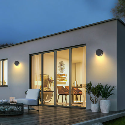 Glaslight – Ronde Buitenlamp van Glas | IP65 Waterdicht Wandmodel