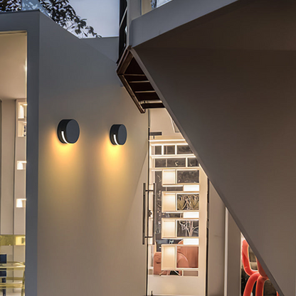 Glaslight – Ronde Buitenlamp van Glas | IP65 Waterdicht Wandmodel