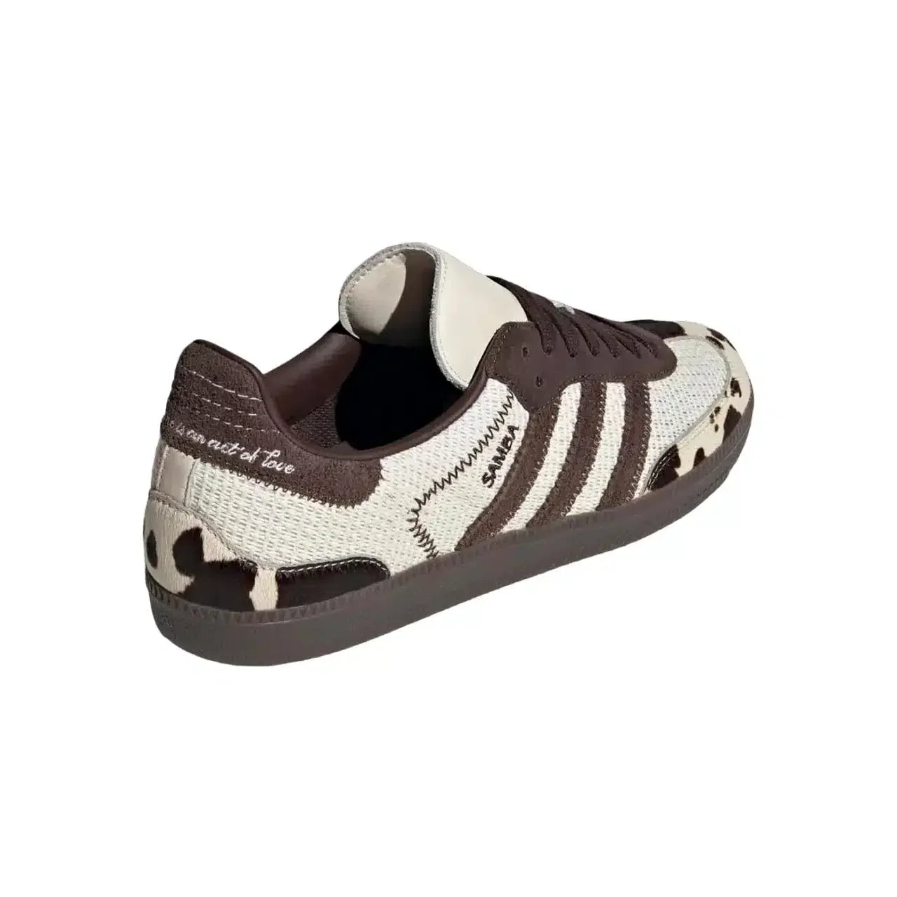 Adidas Samba OG Cow Print Bruin en Wit Unisex