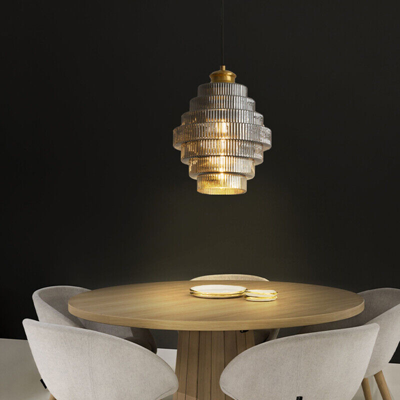 Aurelia – Luxe messing design plafondlamp met glazen kap