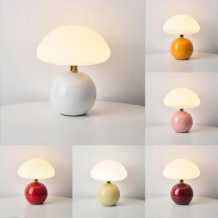 Aurelo – Champignon tafellamp met zachte gloed