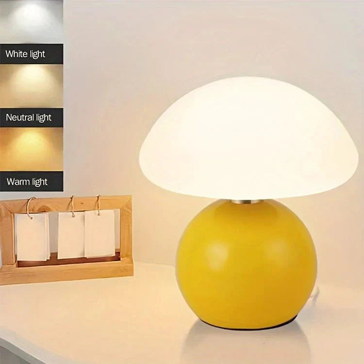 Aurelo – Champignon tafellamp met zachte gloed