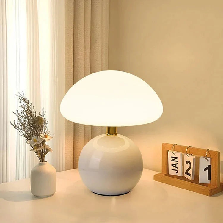 Aurelo – Champignon tafellamp met zachte gloed