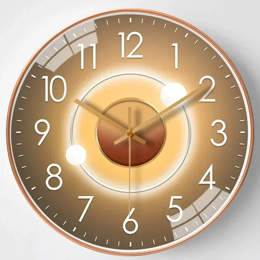 AUREX – Stijlvolle grote wandklok met een combinatie van modern en klassiek design.
