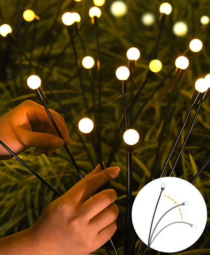 Aurora – Solar LED tuinverlichting met magisch vuurvlieg-effect