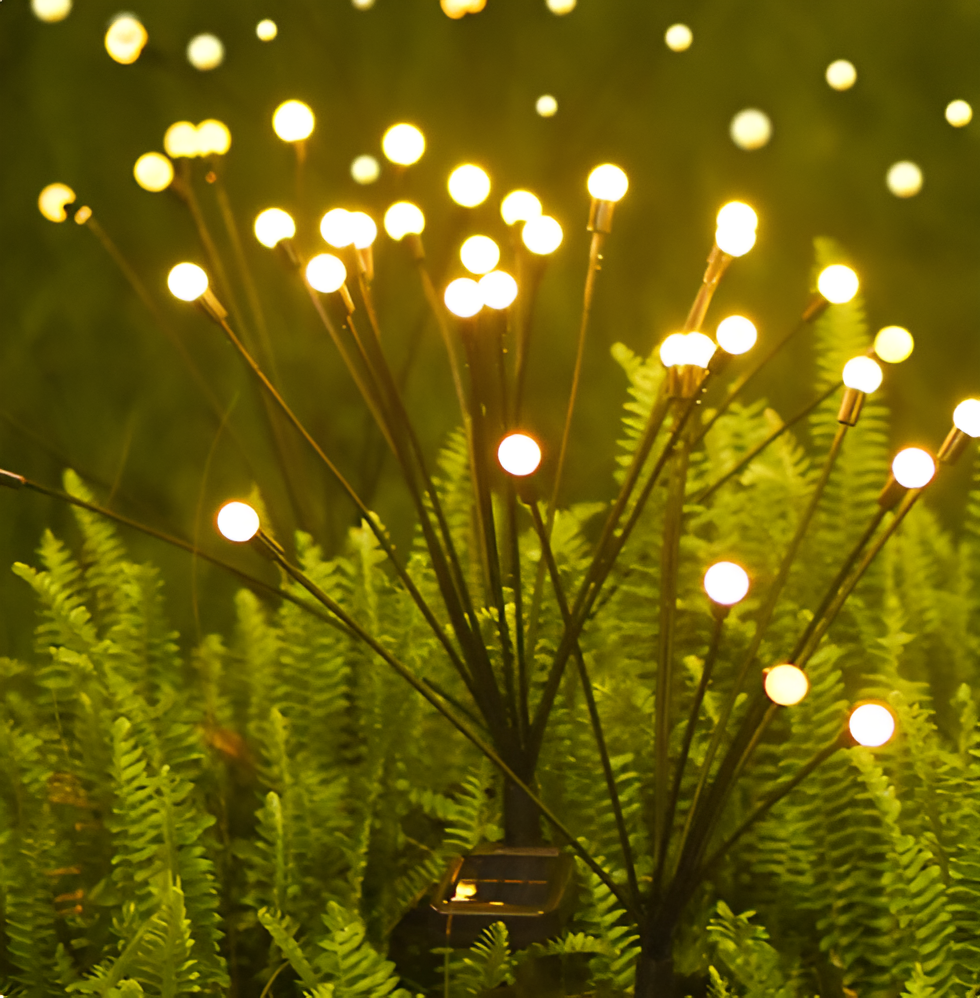 Aurora – Illuminazione solare a LED da giardino con un magico effetto lucciola 
