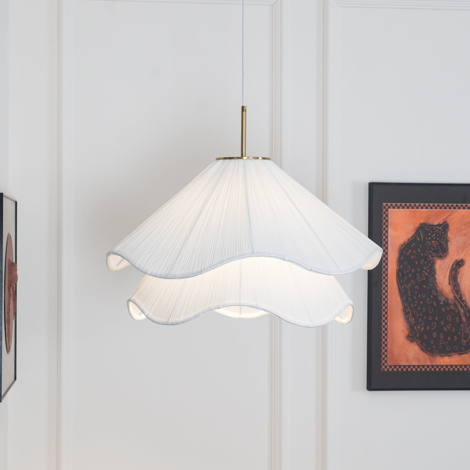 Bloomora – Elegant Design Loftlampe med Blomsterform