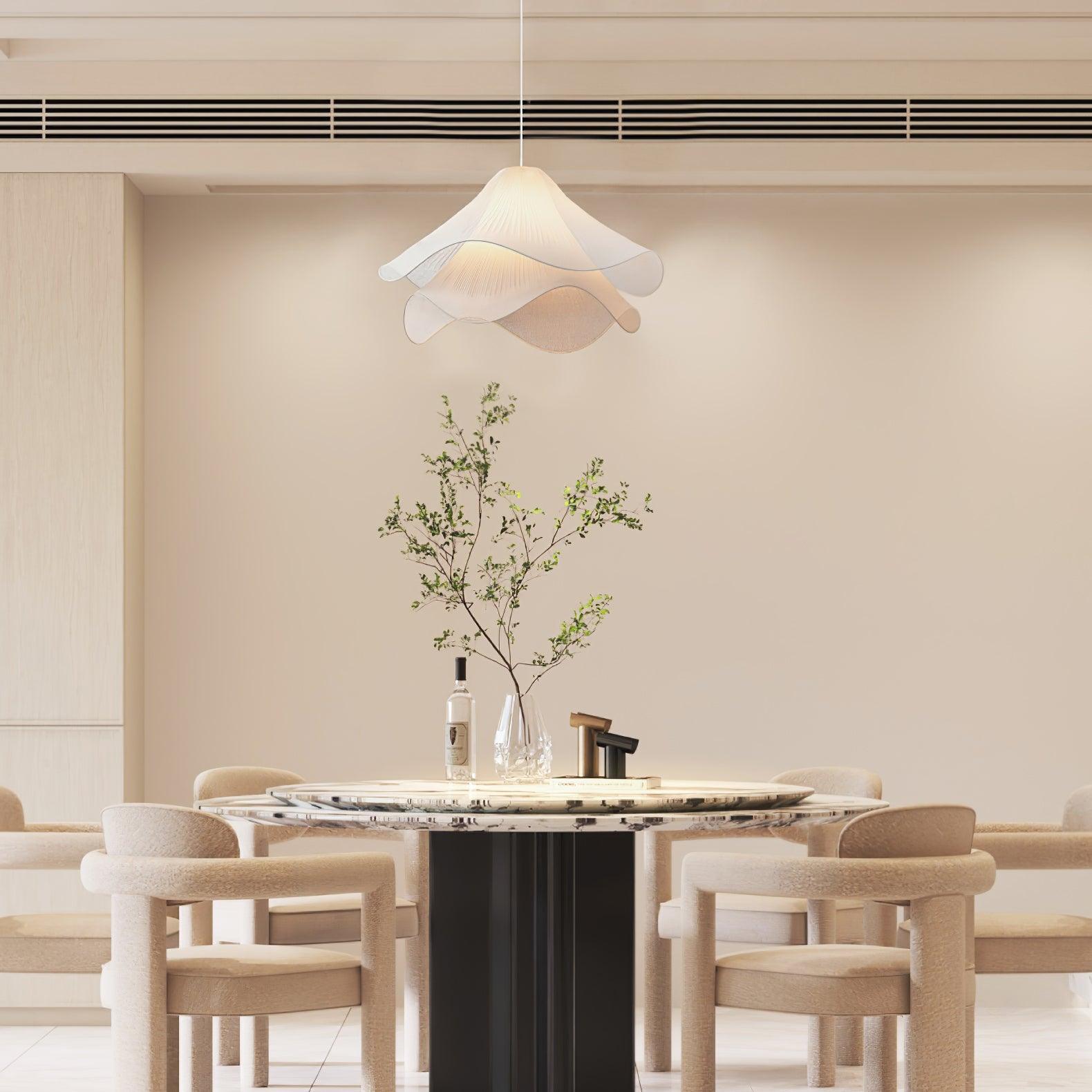 Bloomora – Elegant Design Loftlampe med Blomsterform