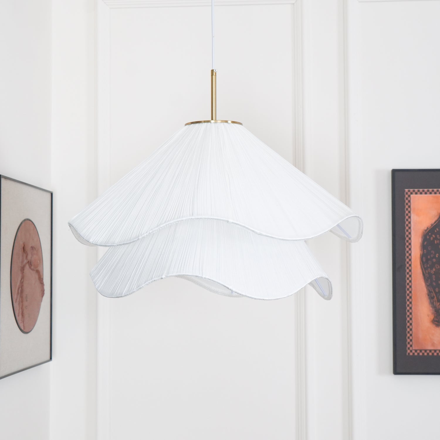 Bloomora – Elegant Design Loftlampe med Blomsterform