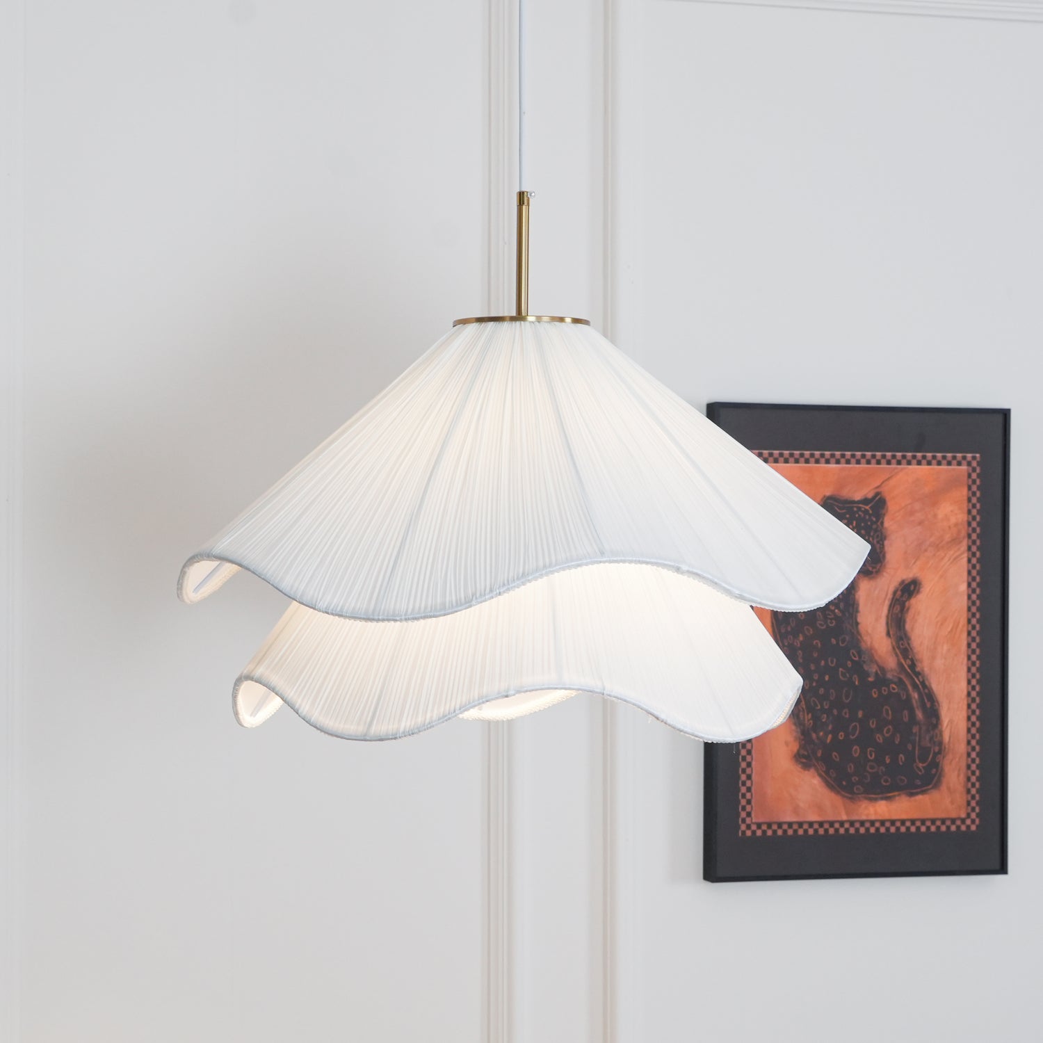 Bloomora – Elegant Design Loftlampe med Blomsterform