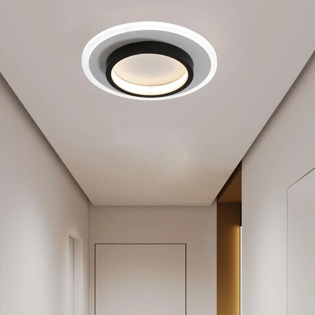 Glowhalo – Ronde Plafondlamp met LED en Acryl voor Hal of Gang
