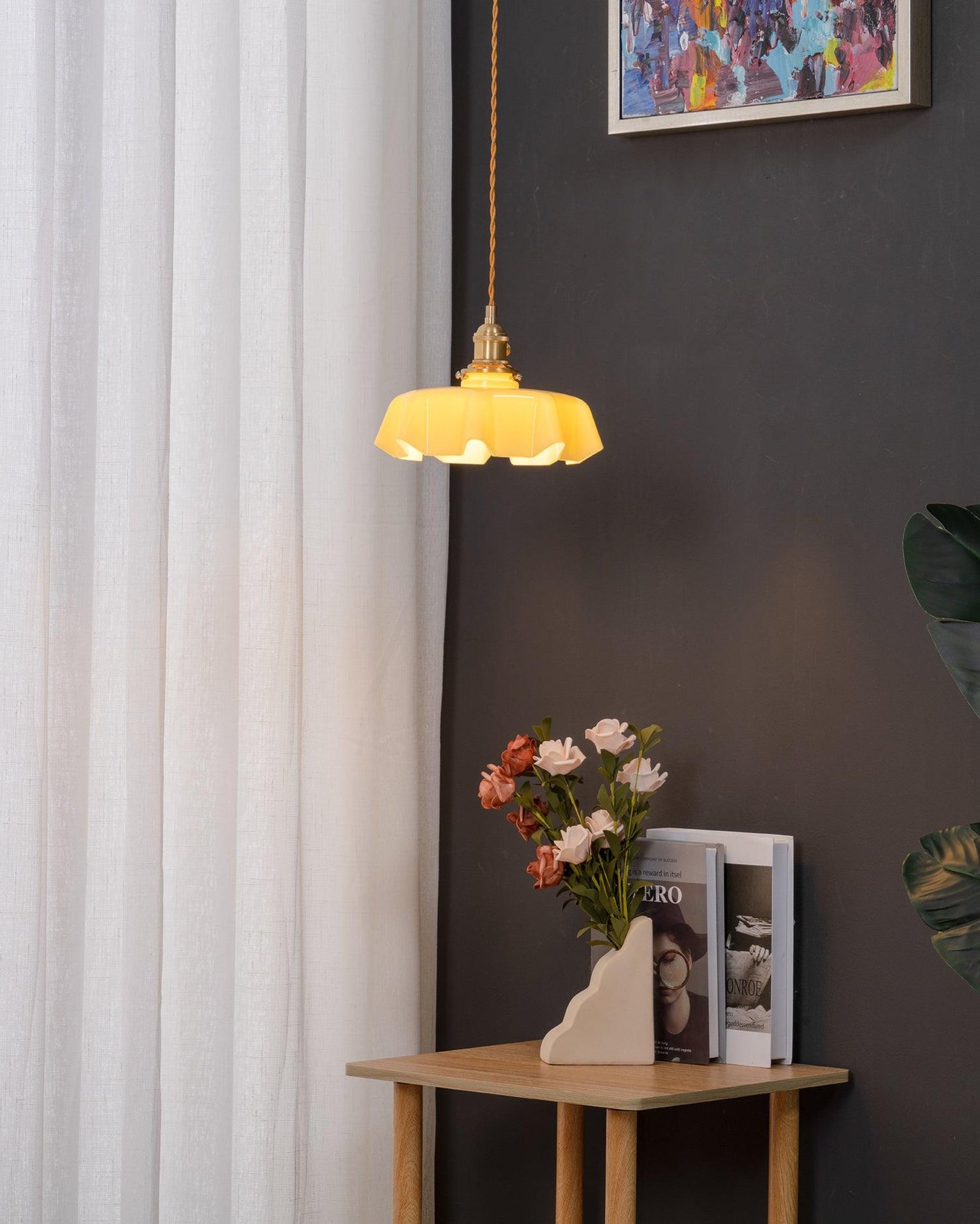 Florea – Elegante design plafondlamp met bloemvorm