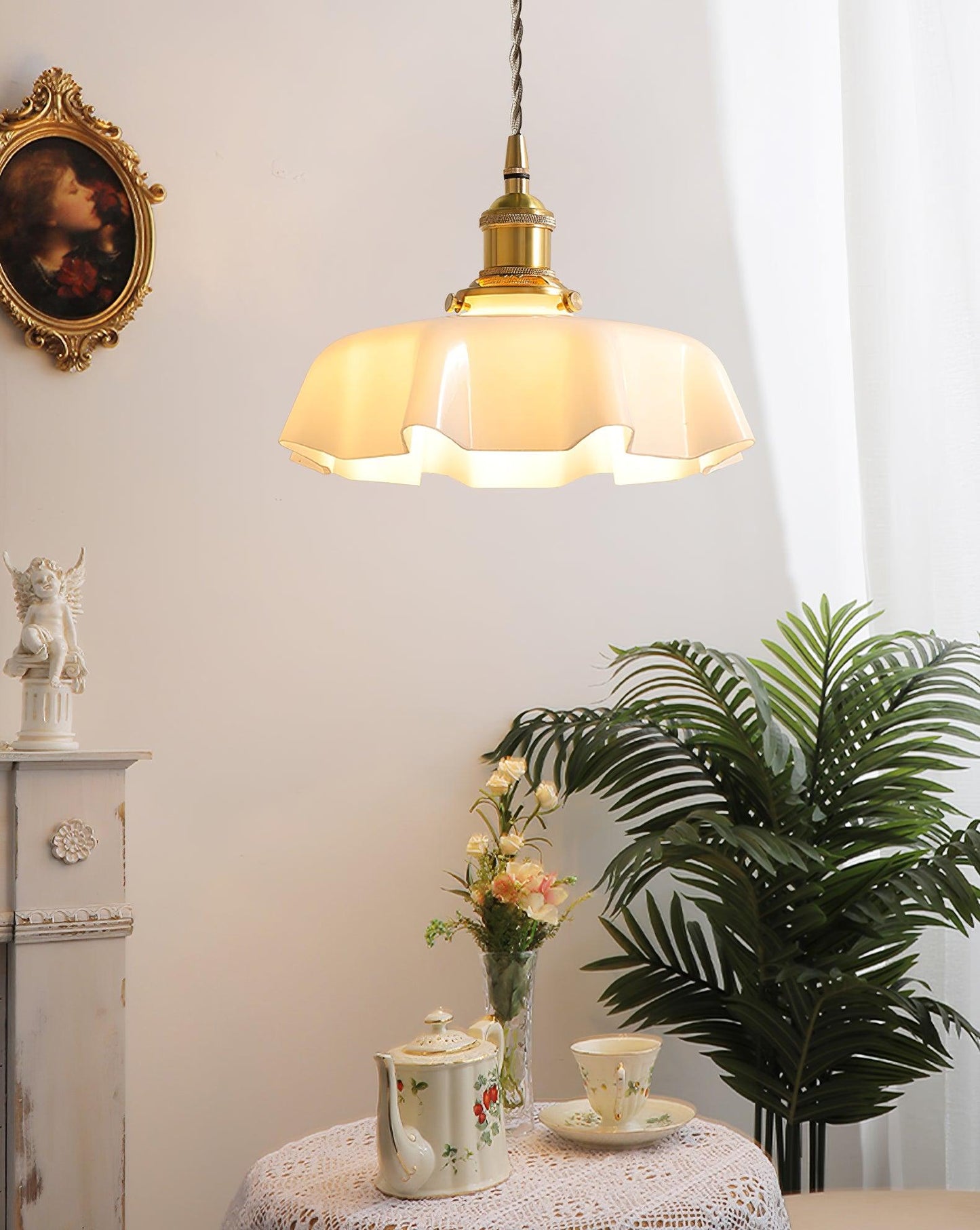 Florea – Elegante design plafondlamp met bloemvorm