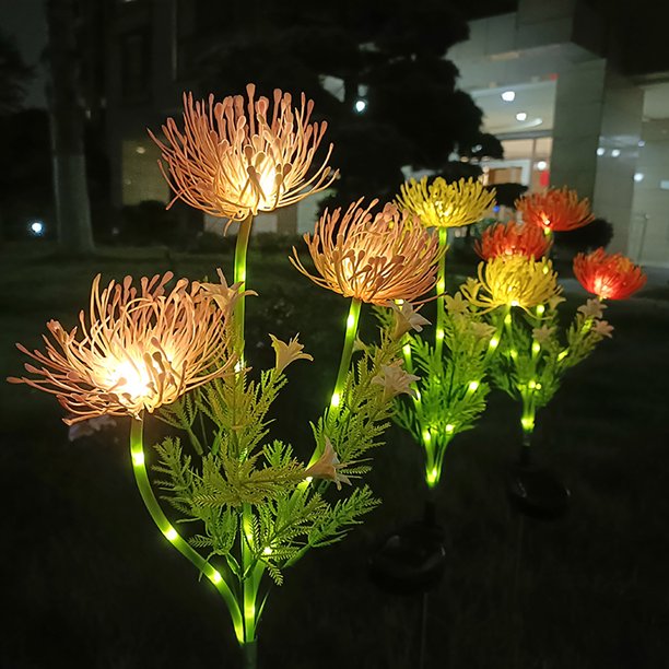 Floriva – Magisk solcelle udendørslampe med eventyrlige blomster
