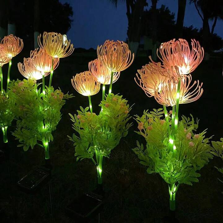 Floriva – Magisk solcelle udendørslampe med eventyrlige blomster