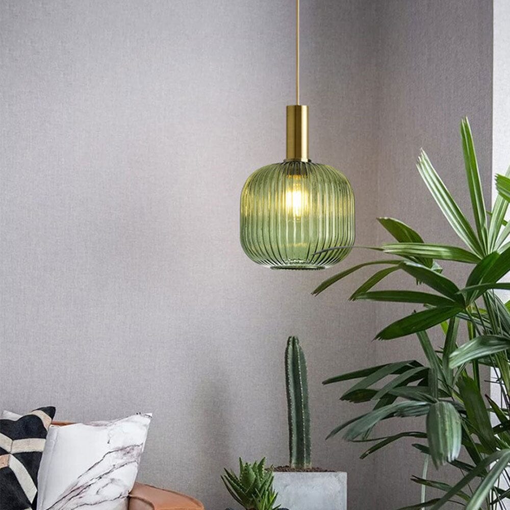 Lumira - Pendel af farvet glas til en stilfuld stemning