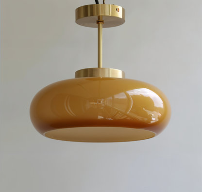 Lymia - Retro gele plafondlamp voor een design touch
