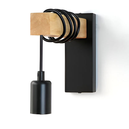 Soleno – Strakke Houten LED Wandlamp voor Een Gezellige Sfeer