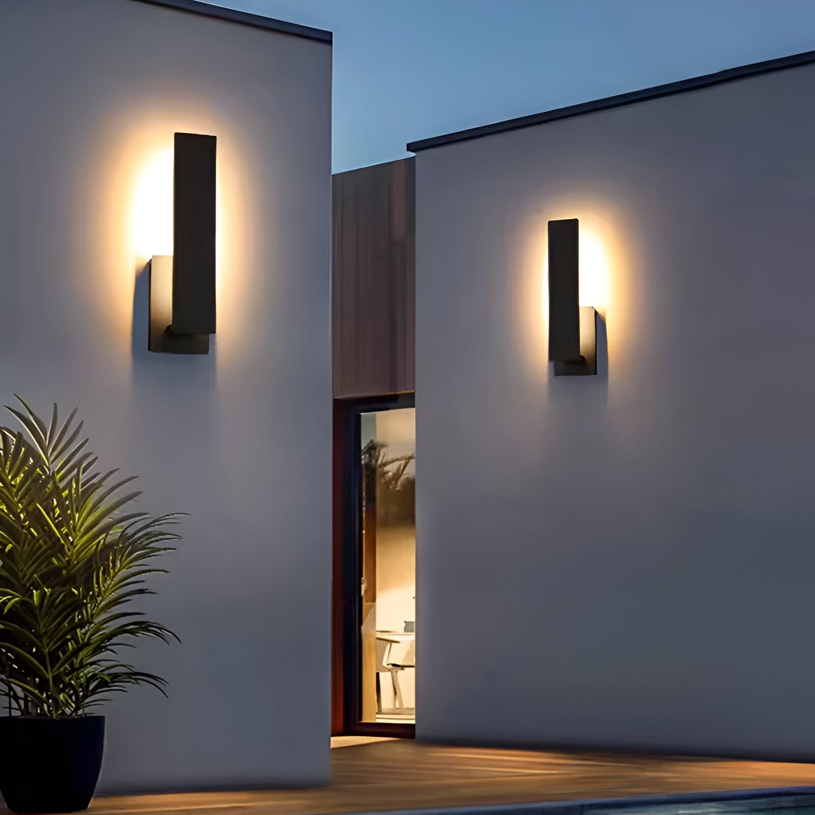 Lumivo – Minimalistisk udendørslampe af aluminium til moderne facader