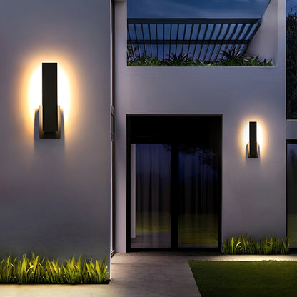 Lumivo – Minimalistische buitenlamp van aluminium voor moderne gevels