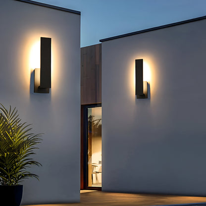 Lumivo – Minimalistische buitenlamp van aluminium voor moderne gevels