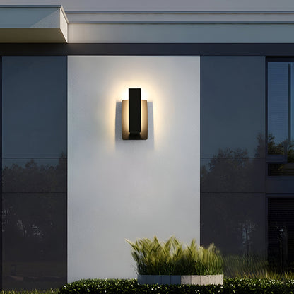 Lumivo – Minimalistische buitenlamp van aluminium voor moderne gevels