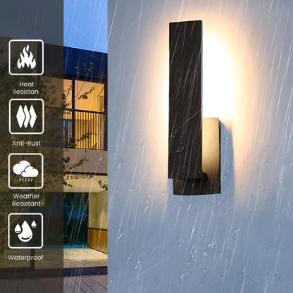 Lumivo – Minimalistische buitenlamp van aluminium voor moderne gevels