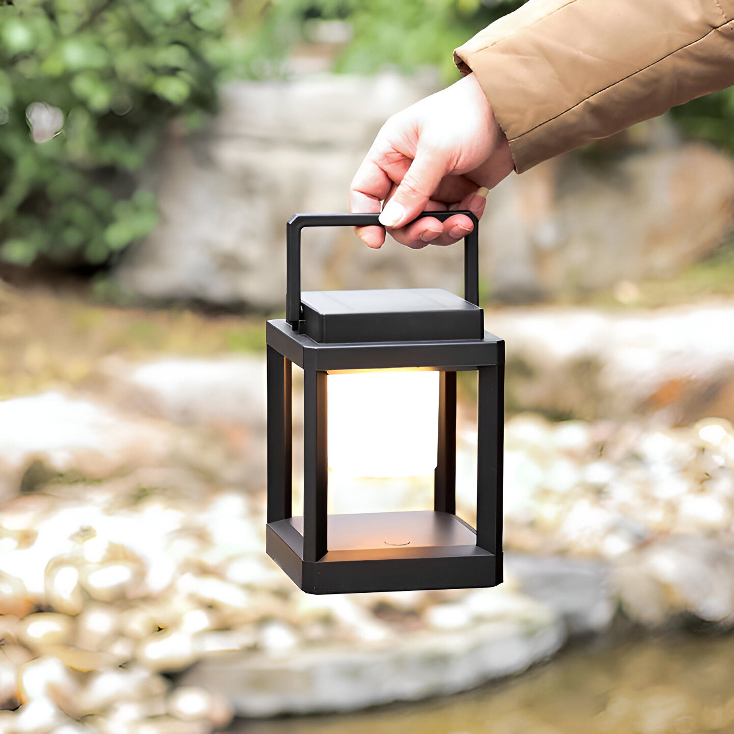 Solnova – Draagbare tuinlamp op zonne-energie en USB
