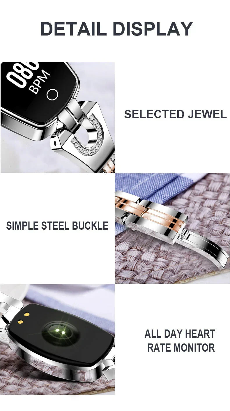 Livora – Stijlvolle en waterdichte smartwatch voor dames