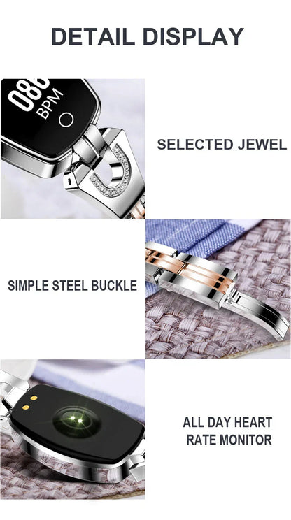 Livora – Stijlvolle en waterdichte smartwatch voor dames