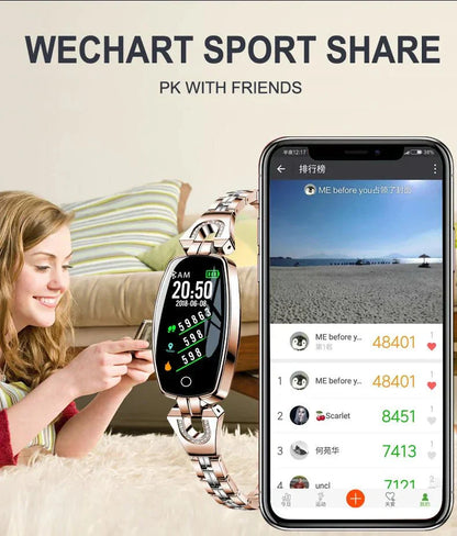 Livora – Stijlvolle en waterdichte smartwatch voor dames