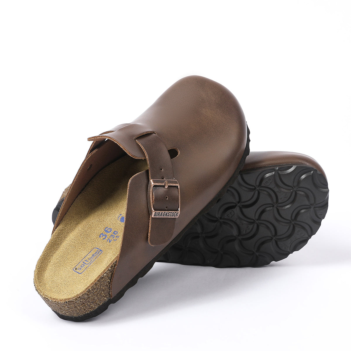 Zoccoli Birkenstock Boston Classic - Marrone
