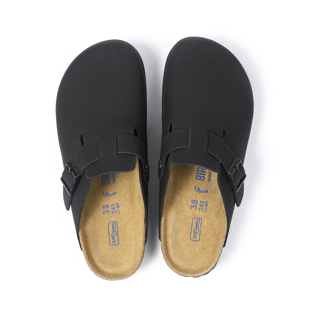 Zoccoli Birkenstock Boston Classic - Nero