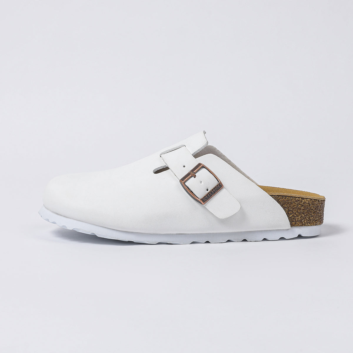 Birkenstock Boston Classic Foot - Bianco