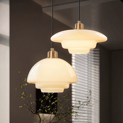 Livora – Elegante glazen design plafondlamp
