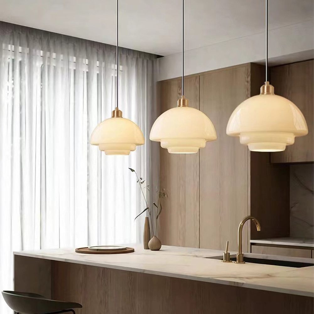 Livora – Elegante glazen design plafondlamp