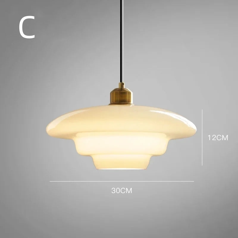 Livora – Elegante glazen design plafondlamp