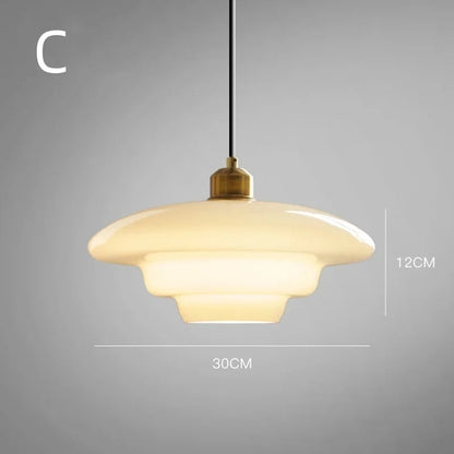 Livora – Elegante glazen design plafondlamp