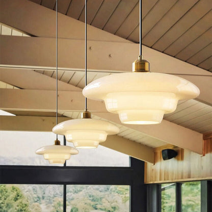 Livora – Elegante glazen design plafondlamp