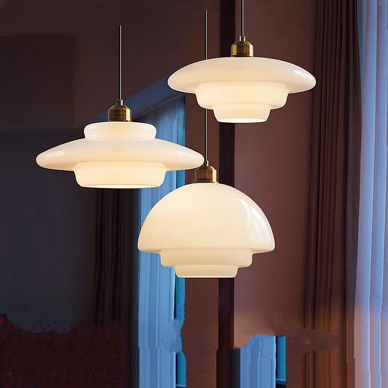 Livora – Elegante glazen design plafondlamp