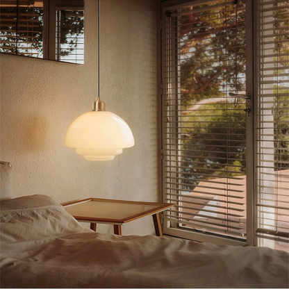 Livora – Elegante glazen design plafondlamp
