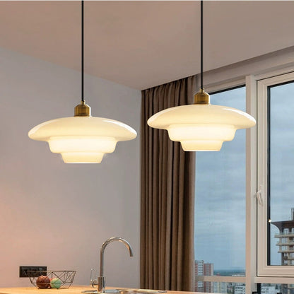 Livora – Elegante glazen design plafondlamp