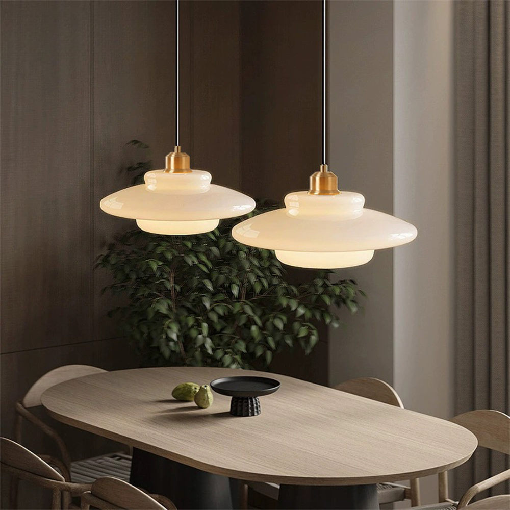 Livora – Elegante glazen design plafondlamp