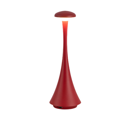 LUMARA – Moderne tafellamp in zwart met dimbare LED-verlichting, perfect voor nachtkastje of bureau.