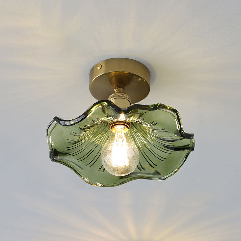 Lumia – Moderne glazen plafondlamp voor stijlvolle verlichting